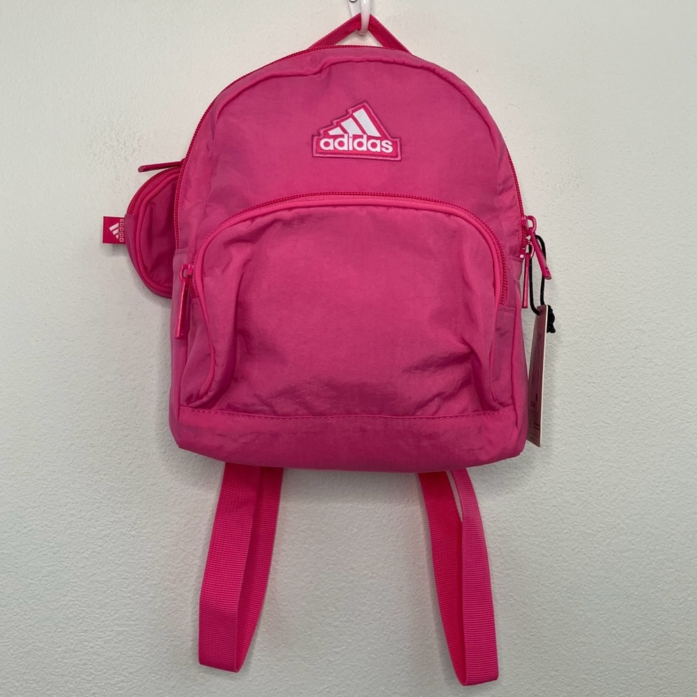 Adidas | Mini Pink Backpack with Coin Purse Set - Picture 1 of 13